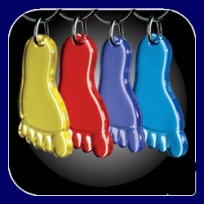 sleutelhanger voet